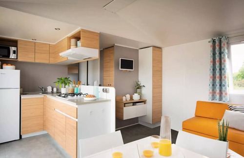 Asserac House | Mobil-home Evasion Premium 37 m2 (3 Schlafzimmer 2 Badezimmer) 6 pers. 8 Personen