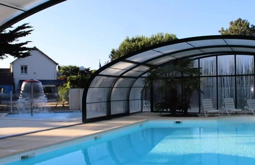 Asserac House | Mobil-home Evasion Premium 37 m2 (3 Schlafzimmer 2 Badezimmer) 6 pers. 8 Personen