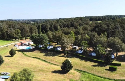 Abjat-sur-Bandiat House | Mobil-Home Gemütlich mit Etagenbetten 4 Personen