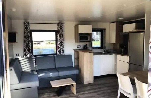 Thonac House | Mobil-Home Privilege 3 Zimmer 4 Personen Klimaanlage + TV