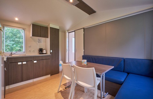 Mens RV Rental | Mobile Home "4 Personnes 201" with Shared Pool & Private Terrace