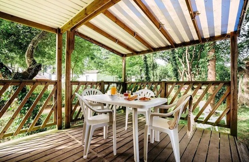 Crach House | Mobile home Einfache Terrasse