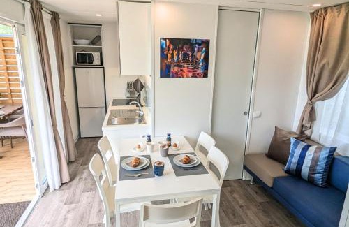 Maccagno Ski Chalet | Mobile Home on Lago Maggiore - Direct Beach Access M3