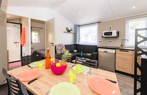Asserac House | Mobilheim 4 Zimmer 6 Personen + TV - 4 Sonnen