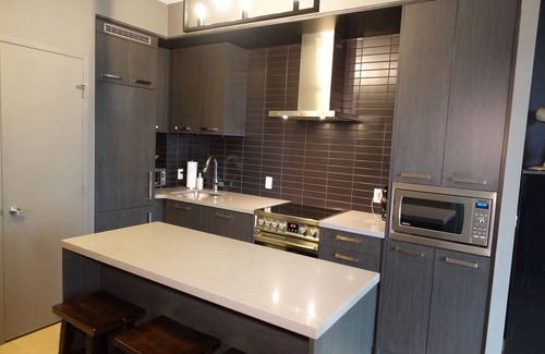 West Don Lands Condo | Modern 1 Bedroom at Distillery District