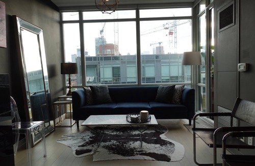 West Don Lands Condo | Modern 1 Bedroom at Distillery District