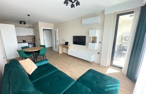Plovdiv Center Apartment | Modern 1BR Apart with Hill View & Parking
