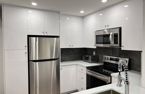 Richmond Hill Apartment | Modern 1BR Lower Unit With Private Entrance+Full-Kitchen+Queen Bed+Free Parking