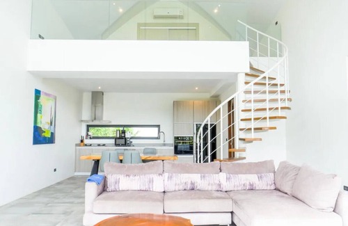 Maret Villa | Modern 2-bedroom villa near Chaweng with infinity pool, sea views, and modern amentities
