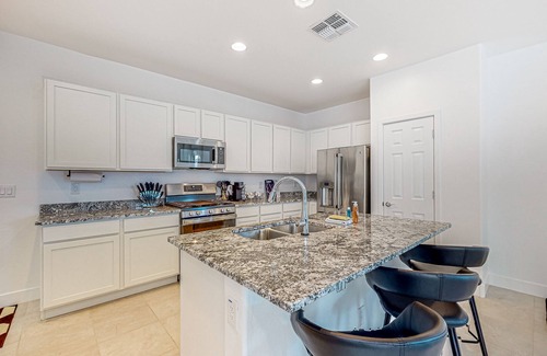 Estrella Village House | Modern, 2-story home with loft, private yard, pool, washer/dryer, AC