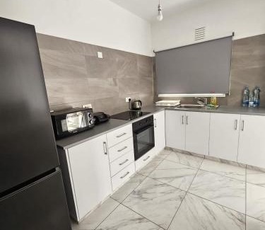 Larnaca Apartment | Modern 2BR Apartment with Balconies in Larnaca City Center