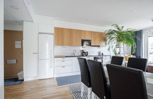 Tampere Apartment | Modern 2BR Apt. with Sauna, Terrace & Free Parking