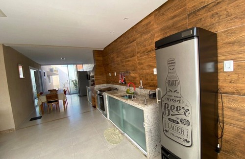 Barra do Jacuipe House | Modern 4-bedroom house Pool and barbecue area