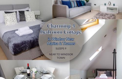 Fifield Apartment | Modern 4BR Cottage in Windsor, Near Marina and Thames