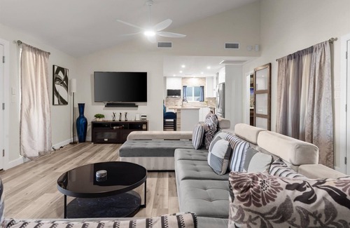 North Mountain House | Modern 4BR Escape | Private Heated Pool, Fire Pit & Entertainment