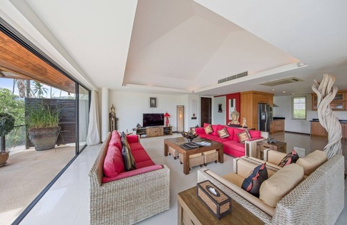 Plai Laem Villa | Modern 4BR Oceanview Villa | Bophut Beach