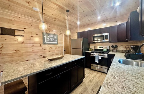 Old Forge House | Modern ADK-style 3-bedroom house in Old Forge with AC, WiFi, Pool! Walk to town!