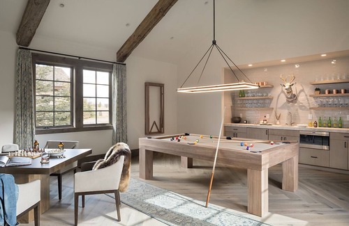 Teton Village Villa | Modern amenities abound in this expansive Shooting Star retreat