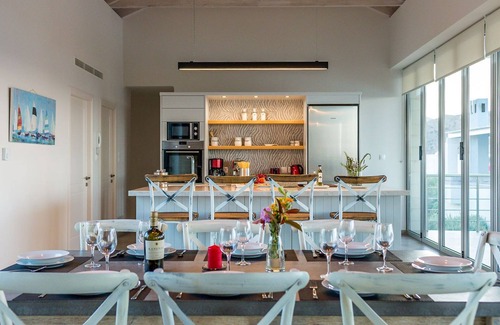 Kalyves Villa | Modern and Stylish Villa with Private Pool & Spectacular Views to the Aegean Sea