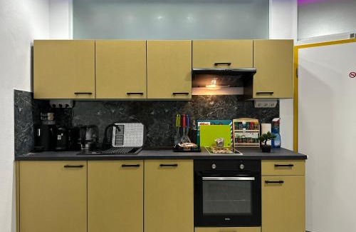 Neuburg Apartment | Modern Apartments Neuburg U - TOP - 2 Zimmer, Komfort, Zentrum, Wi-Fi, Smart TV, Stellplatz, Küche