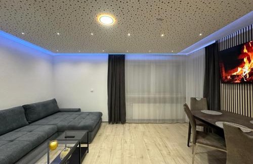 Neuburg Apartment | Modern Apartments Neuburg D - TOP - 2 Zimmer, Parkplatz, Balkon, Wi-Fi, 2 TV, Dusche, Küche