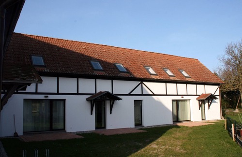 Luetow Apartment | Modern apartment for 2 people in Landhaus Sandra with a view of the Achterwasser