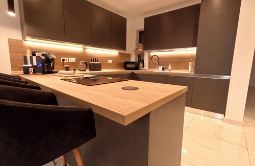 Paceville Apartment | Modern Apartment in St. Julian's Malta, with Breathtaking Views of Spinola Bay