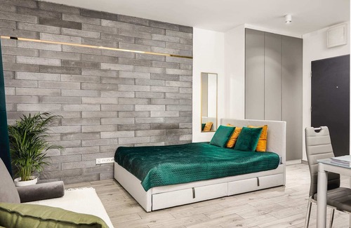Baluty Apartment | Modern apartment with balcony FV