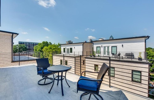 Old Fourth Ward House | Modern Atlanta Home with Balcony 2 Mi to Downtown!