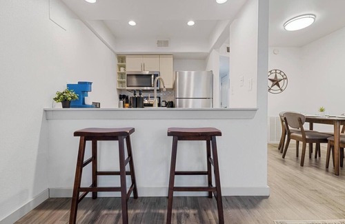 Austin Apartment | Modern Austin King Suite–Walk to DT/6th St–F1-ACL