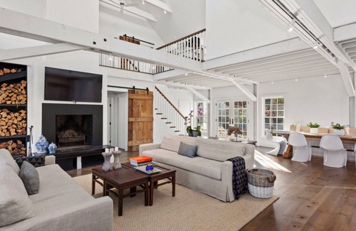 Wainscott House | Modern Barn-Style Home with State-of-the-Art Finishes, High Ceilings and...