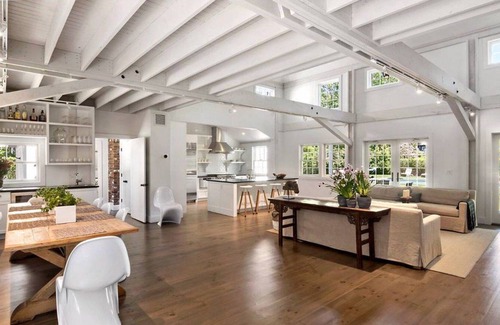 Wainscott House | Modern Barn-Style Home with State-of-the-Art Finishes, High Ceilings and...