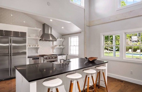 Wainscott House | Modern Barn-Style Home with State-of-the-Art Finishes, High Ceilings and...