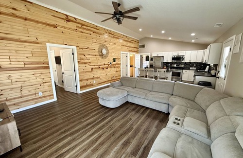 Lancaster House | Modern barndo, with game room and hot tub