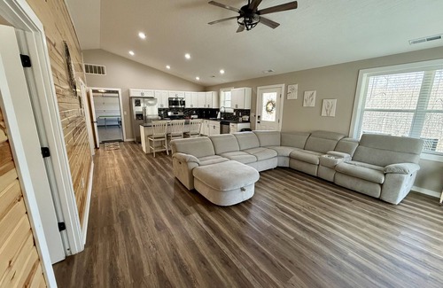 Lancaster House | Modern barndo, with game room and hot tub