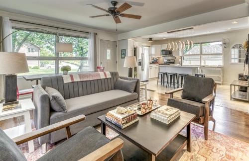 Miller Beach House | Modern Beach Bungalow, Firepit, Foosball, Hot tub, IN Dunes Natl Park