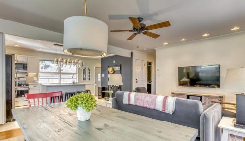 Miller Beach House | Modern Beach Bungalow, Firepit, Foosball, Hot tub, IN Dunes Natl Park