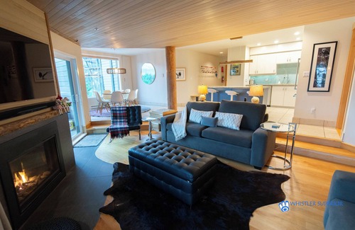 Blueberry Hill Condo | Modern Blueberry Condo, Private Hot Tub, BBQ, Best View in Whistler, Pool