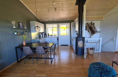 Voss Apartment | Modern Cabin @Voss, 3 bedr 2 baths 7 beds Sauna Covered balcony + terracen
