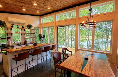 Hayward Cabin | Modern Cabin with Classic Northwoods Experience.Close to Trails