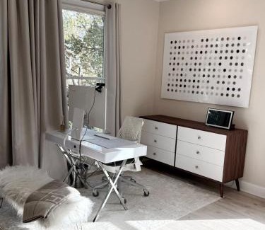 Woodlawn Apartment | Modern Chic Home Walk to Shops with Parking