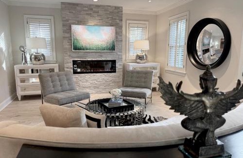 Woodlawn Apartment | Modern Chic Home Walk to Shops with Parking