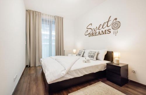 Corvin negyed Apartment | Modern City Hub Apartment with Terrace & Parking