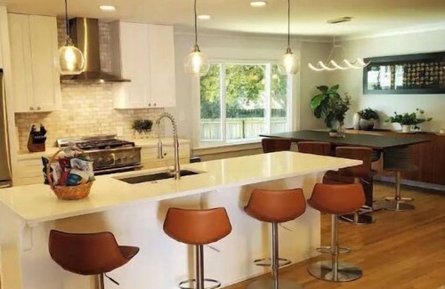 Doraville House | Modern City Oasis with Dream Kitchen and Saltwater Pool