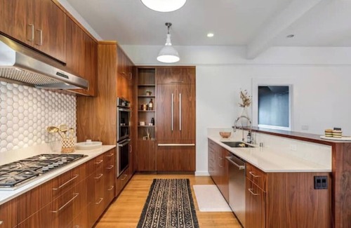 Eureka Valley House | Modern Comfort: Home Theater Edition