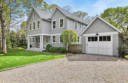 East Hampton North House | Modern Family Friendly Hamptons Retreat with Heated Pool & Hot Tub