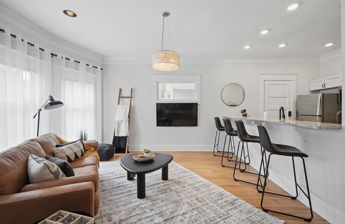 North of Grand House | Modern Farmhouse | 4 Kings + Loft | On Ingersoll