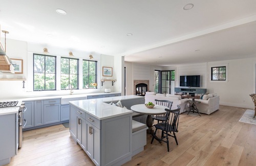 Spring Lake House | Modern Farmhouse with Pool - Private Location - 4 Blocks From the Beach