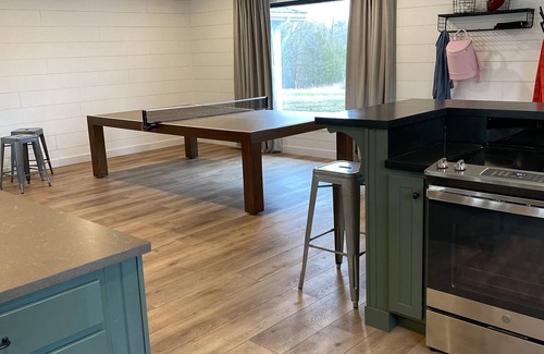 Hermann House | Modern Farmhouse with Glam Room and Bunk Room