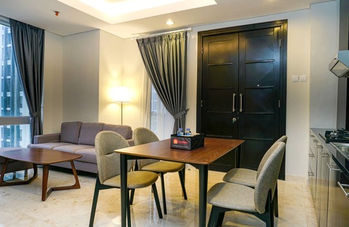 Karet Condo | Modern Furnished 2BR at The Empyreal Condominium Epicentrum Apartment